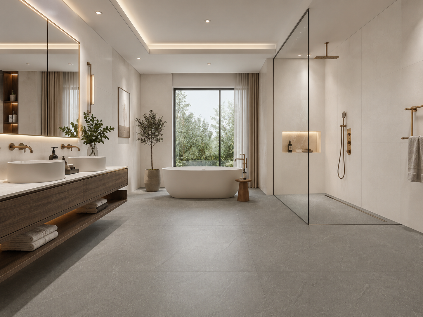 Mẫu gạch ốp tường wc đẹp