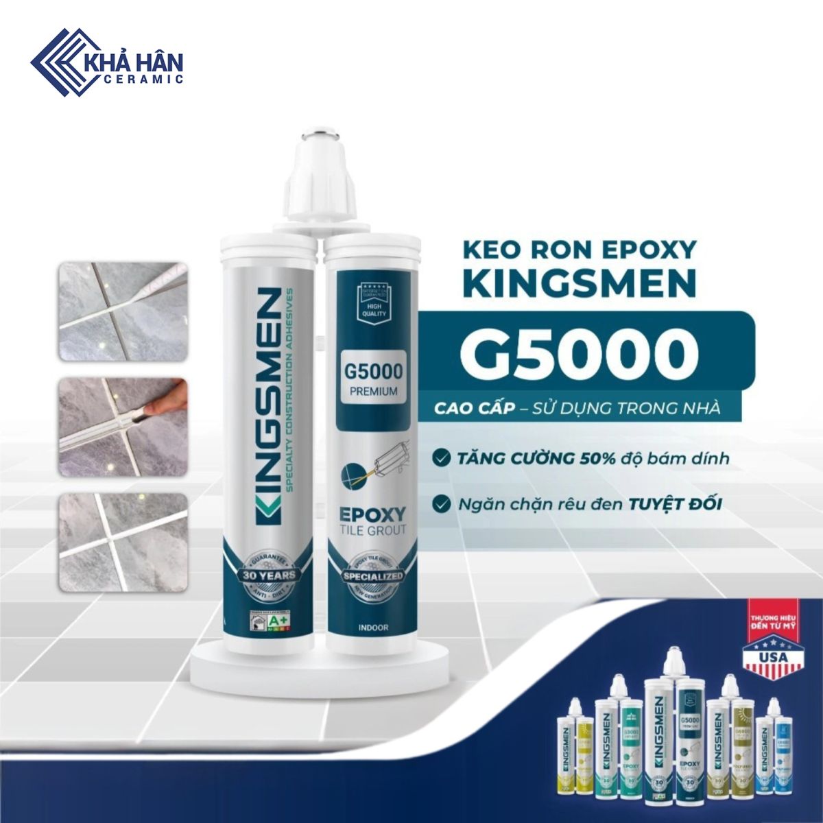 Keo chà ron epoxy cao cấp giá rẻ