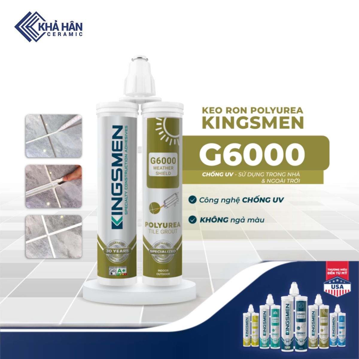 Tổng kho keo epoxy Kingsmen Tp.HCM