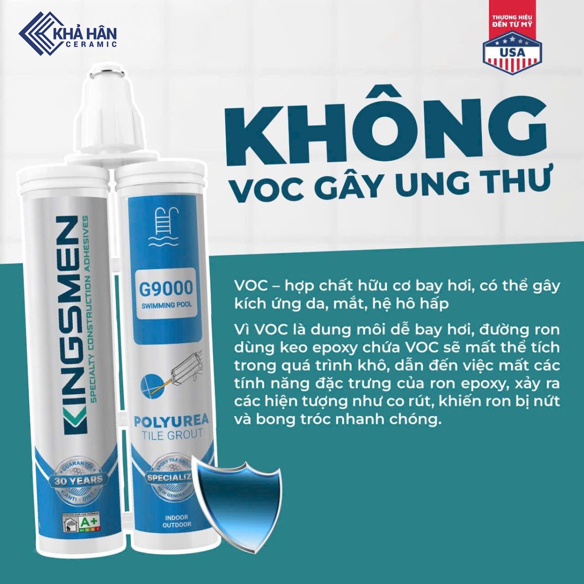 Đại lý keo epoxy kingsmen Hóc Môn
