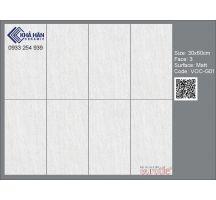 Gạch đá mờ 30x60 Eurotile Vọng Cát VOC G01 - Kho gạch đá mờ nhám 30x60 Tp.HCM