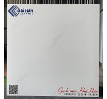 Gạch granite mờ nhám 60x60 trắng vân khói