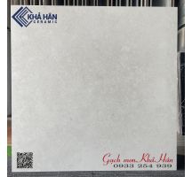 Gạch granite 60x60 mờ xám vân xi măng 