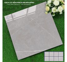 Gạch bóng kiếng 60x60 xám đậm vân tự nhiên 