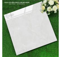 Gạch bóng kiếng lát nền 60x60 xám nhạt 3D