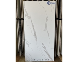Đá mờ 60x120 trắng vân mây chống trơn trượt KH2765