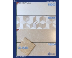 Gạch mờ 30x90 ốp tường Prime KH182004