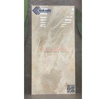 Gạch Ấn Độ 60x120 bóng kiếng vân đá vàng kem cao cấp Antico natural