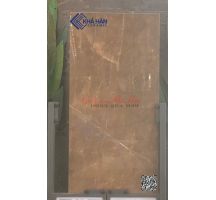 Gạch bóng kiếng Ấn Độ 60x120 màu nâu Armani Coffee