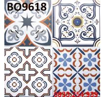 GẠCH BÔNG TRANG TRÍ 30X30 GIÁ RẺ BO9618