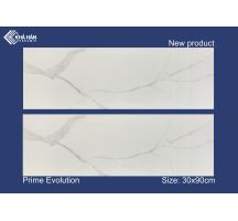 Gạch 30x90 Prime trắng vân mây KH398007