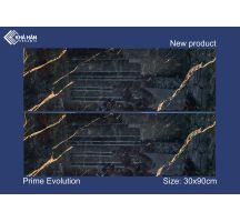 Gạch ốp tường 30x90 Prime 398008 màu đen vân cam