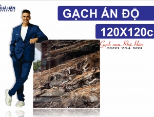 GẠCH LÁT NỀN 120X120CM ẤN ĐỘ - KHO GẠCH MEN KHẢ HÂN
