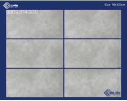 53 mẫu gạch đá mờ 60x120 màu xám lát nền và ốp tường