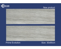 Gạch 30x90 Prime nhám sần màu xám KH398014