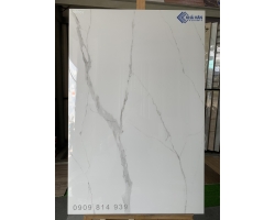 Gạch Prime 60x90 trắng vân mây siêu bóng kiếng